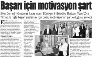 Samsun Büyükşehir Belediyesi Başkanı Sn. Yusuf Ziya Yılmaz'ı Ziyaret görseli