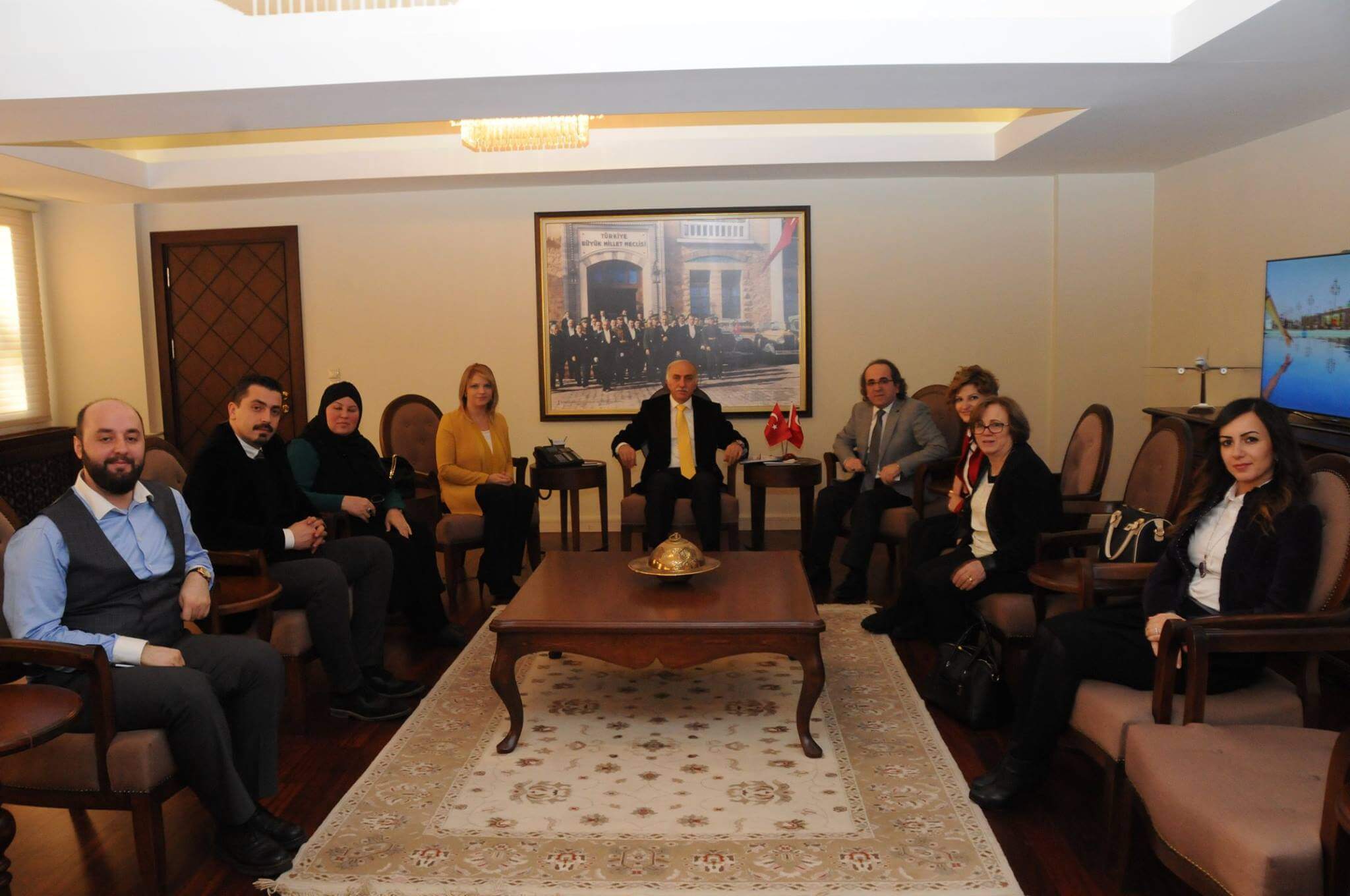 Sn. Valimiz İbrahim Şahin’i ziyaret