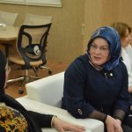 Atakum AK Parti Kadın Kollarından ELVİNDER'e Ziyaret görseli