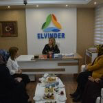 Atakum AK Parti Kadın Kollarından ELVİNDER'e Ziyaret görseli