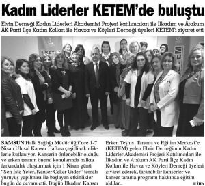 Kadın Liderler KETEM Ziyareti Haberler görseli