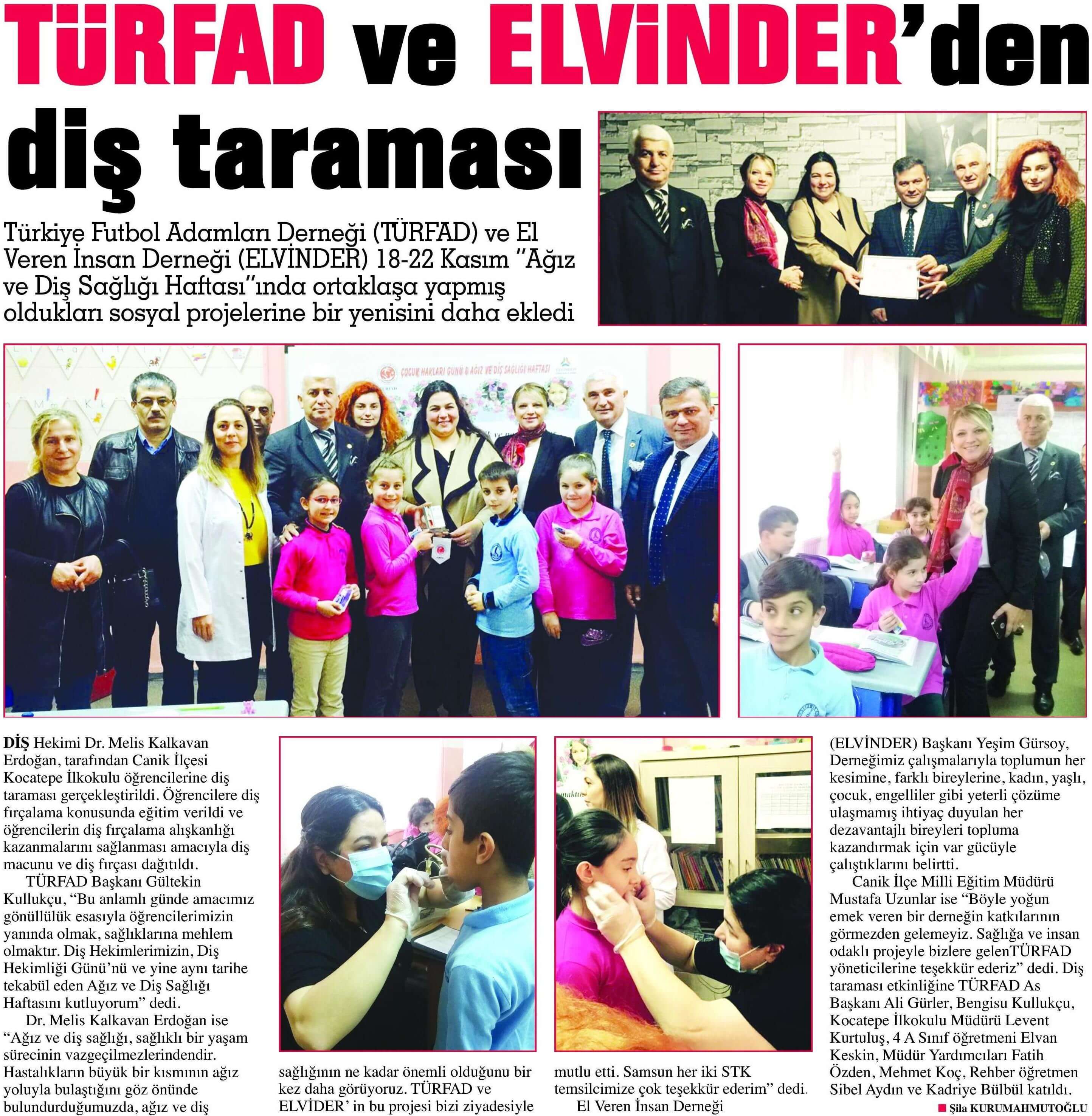 ELVİN TURFAD İşbirliği Haberler