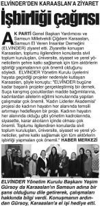 Sn. Mv. Çiğdem Karaaslan'nın ELVİN'i ziyareti haberler görseli