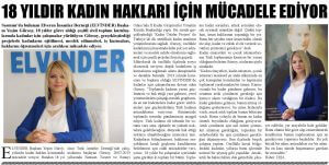 ELVİN Derneği istihdam haberler görseli