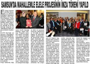 Mahallemle El Ele projesi Açılış Toplantısı Haberler görseli