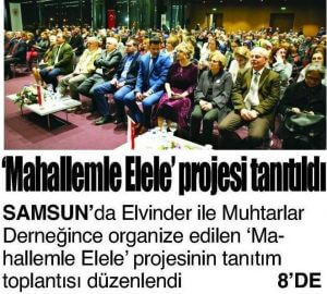 Mahallemle El Ele projesi Açılış Toplantısı Haberler görseli