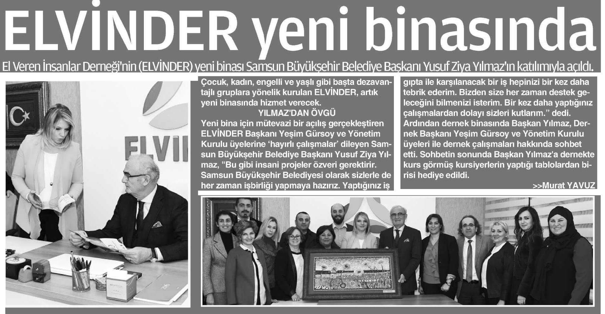 ELVİN Dernek Merkezi Açılışı Haberler
