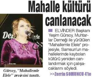 Mahallemle El Ele projesi Açılış Toplantısı Haberler görseli