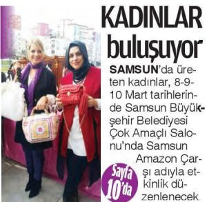 Samsun Amazon Çarşısı haberler görseli