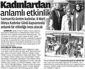 Samsun Amazon Çarşısı haberler görseli