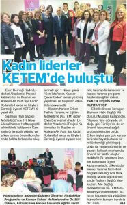 Kadın Liderler KETEM Ziyareti Haberler görseli