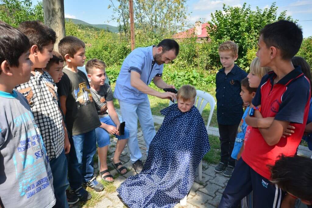 ELVİN ve PTT-DER Düzardıç Köyü Okul Boyama ve Çocuk Şenliği görseli