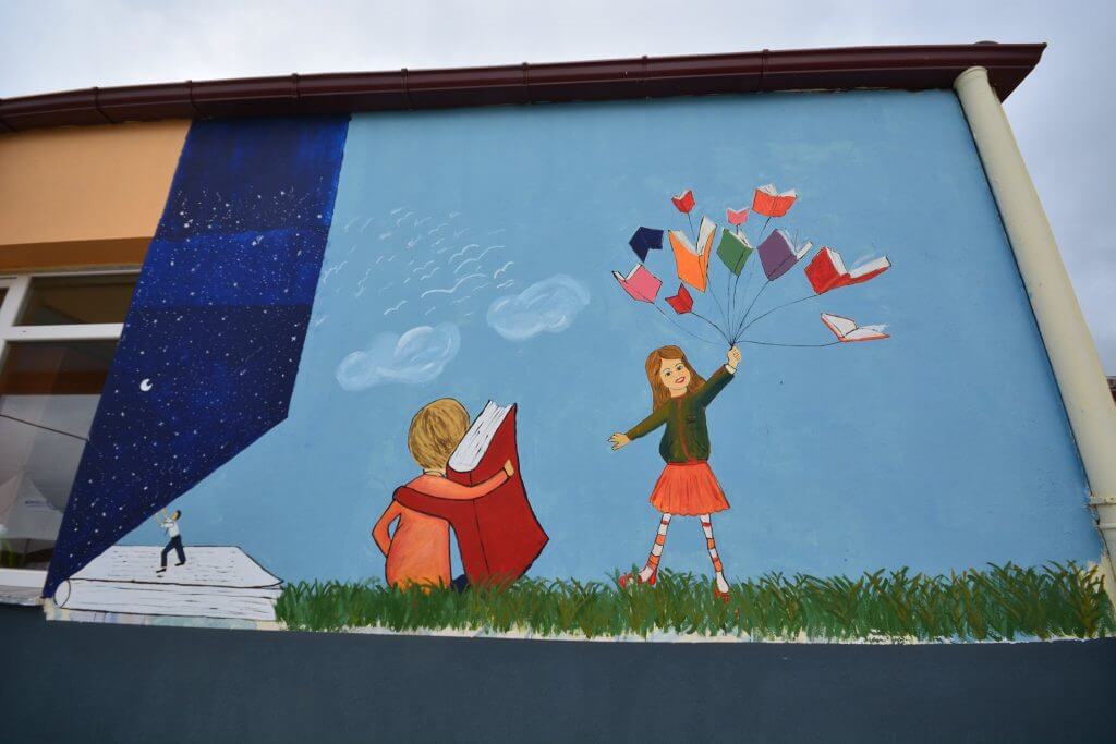 ELVİN ve PTT-DER Düzardıç Köyü Okul Boyama ve Çocuk Şenliği görseli