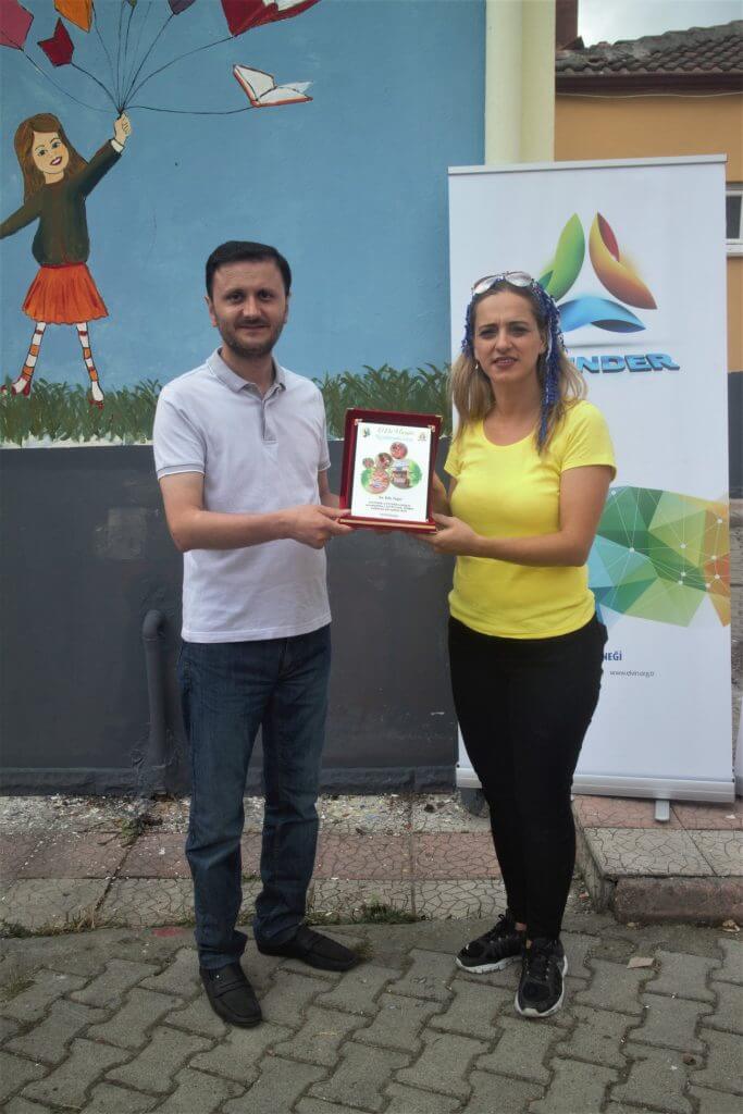 ELVİN ve PTT-DER Düzardıç Köyü Okul Boyama ve Çocuk Şenliği görseli