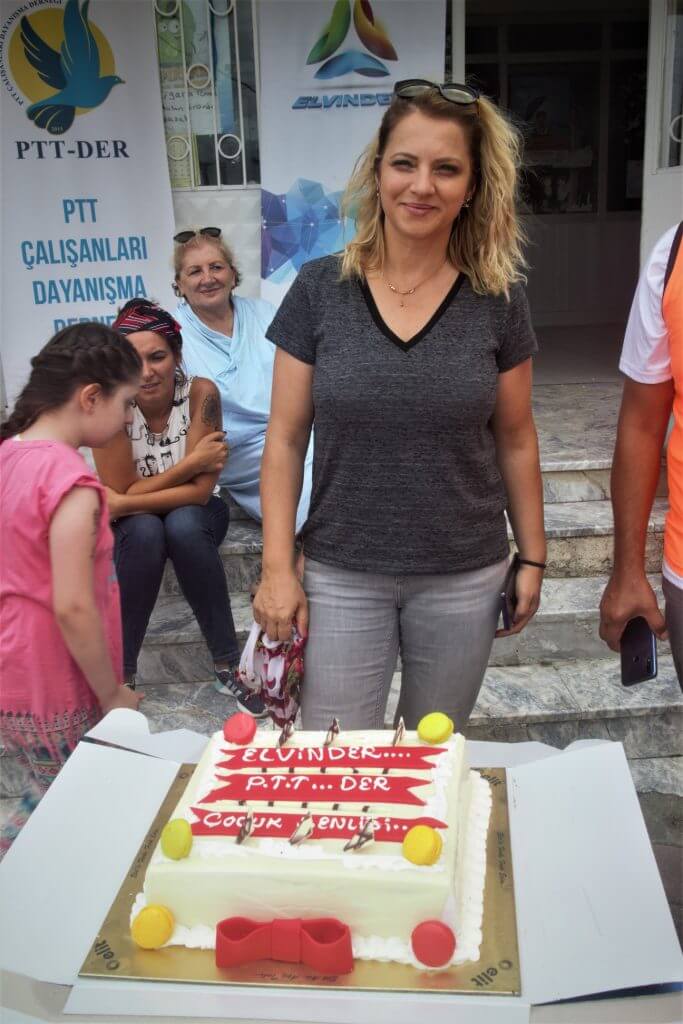 ELVİN ve PTT-DER Düzardıç Köyü Okul Boyama ve Çocuk Şenliği görseli
