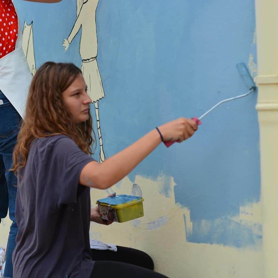 ELVİN ve PTT-DER Düzardıç Köyü Okul Boyama ve Çocuk Şenliği görseli