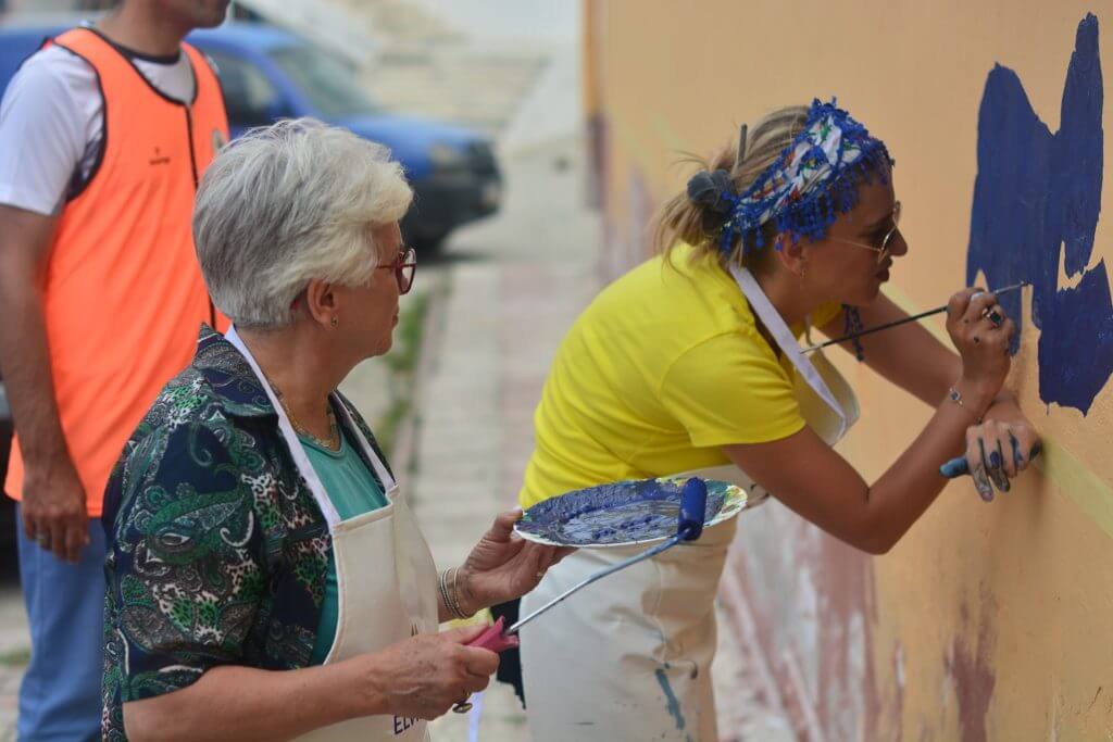 ELVİN ve PTT-DER Düzardıç Köyü Okul Boyama ve Çocuk Şenliği görseli