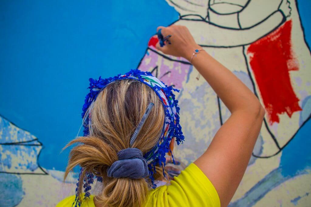 ELVİN ve PTT-DER Düzardıç Köyü Okul Boyama ve Çocuk Şenliği görseli