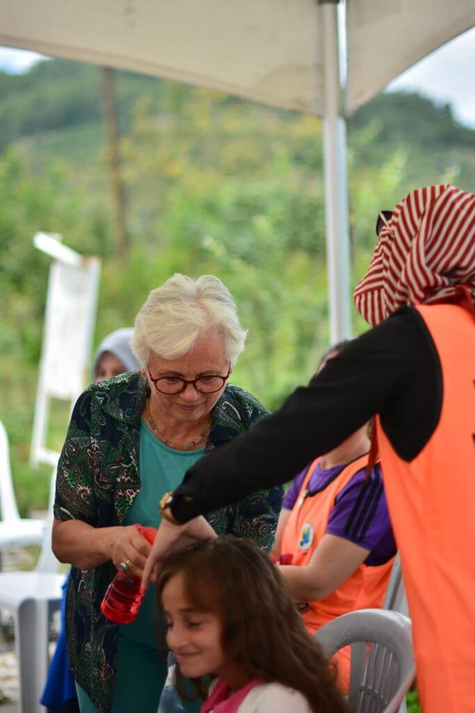 ELVİN ve PTT-DER Düzardıç Köyü Okul Boyama ve Çocuk Şenliği görseli