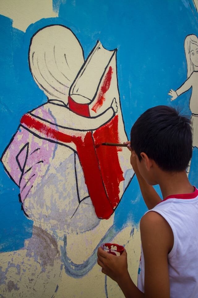 ELVİN ve PTT-DER Düzardıç Köyü Okul Boyama ve Çocuk Şenliği görseli