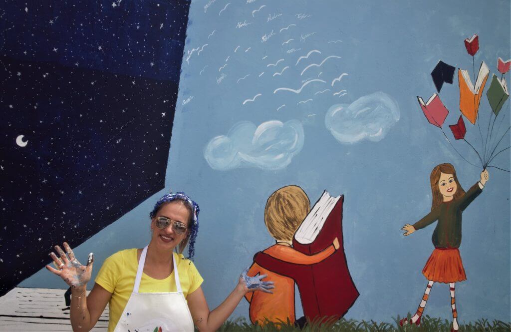 ELVİN ve PTT-DER Düzardıç Köyü Okul Boyama ve Çocuk Şenliği görseli