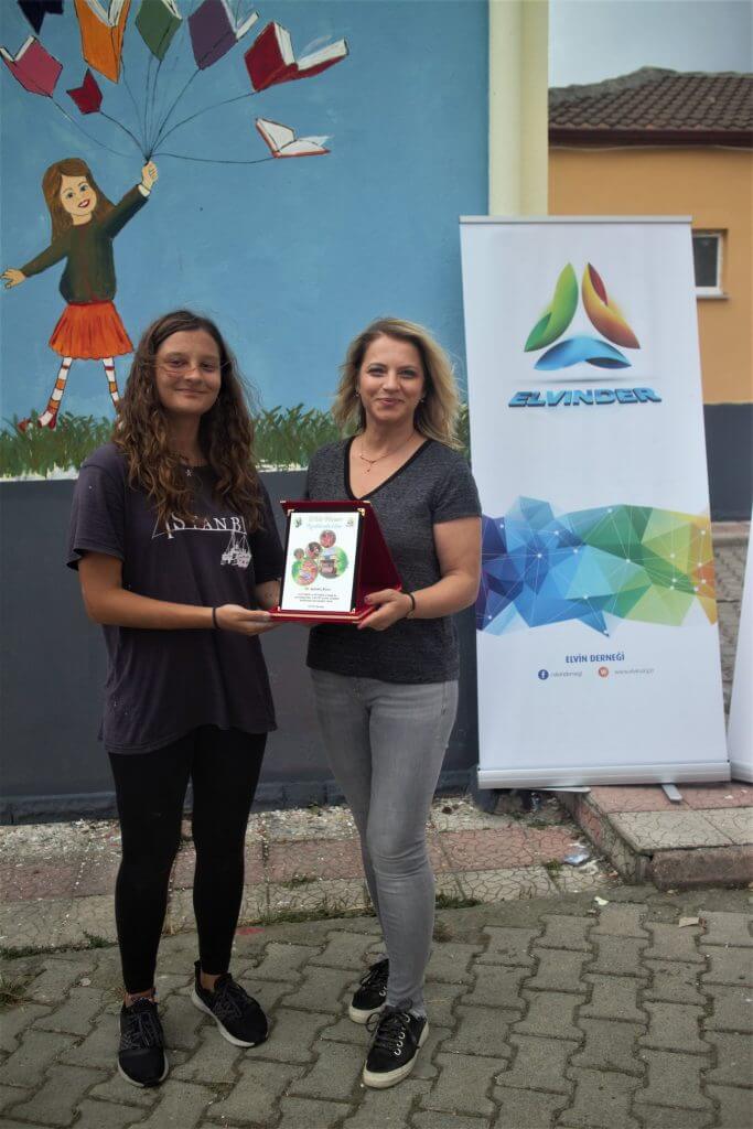 ELVİN ve PTT-DER Düzardıç Köyü Okul Boyama ve Çocuk Şenliği görseli