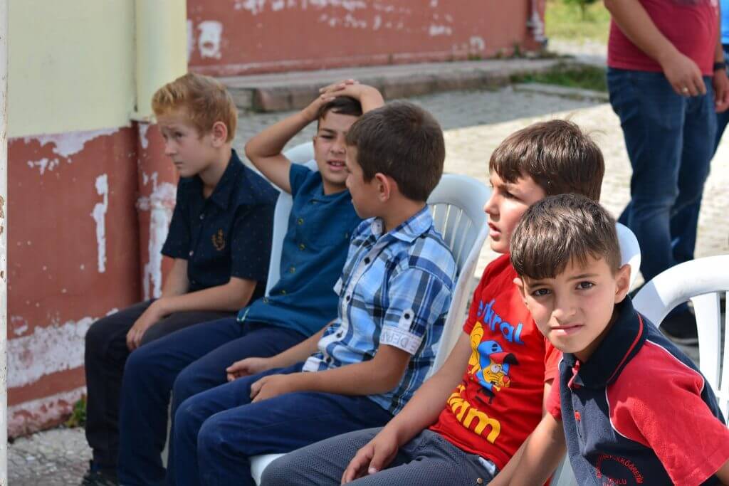 ELVİN ve PTT-DER Düzardıç Köyü Okul Boyama ve Çocuk Şenliği görseli