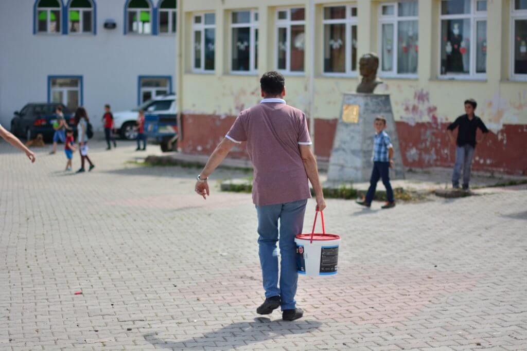 ELVİN ve PTT-DER Düzardıç Köyü Okul Boyama ve Çocuk Şenliği görseli