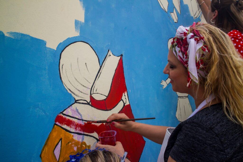 ELVİN ve PTT-DER Düzardıç Köyü Okul Boyama ve Çocuk Şenliği görseli