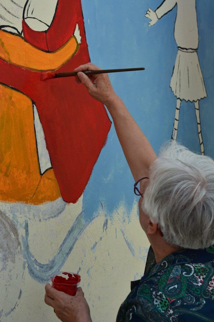 ELVİN ve PTT-DER Düzardıç Köyü Okul Boyama ve Çocuk Şenliği görseli