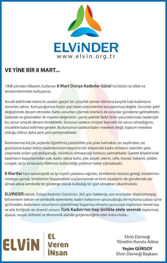 8 Mart Dünya Kadınlar Günü görseli